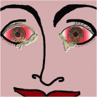 Red Eye. Грустные красные глаза. Кунсткамера глаза.