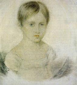 Наталья Гончарова в детстве, портрет неизвестного художника, 1810г . Наталья Гончарова в детстве, портрет неизвестного художника, 1810г .